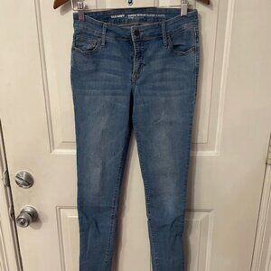 Old Navy Super Skinny Mid Rise Size 4 Skinny Jean